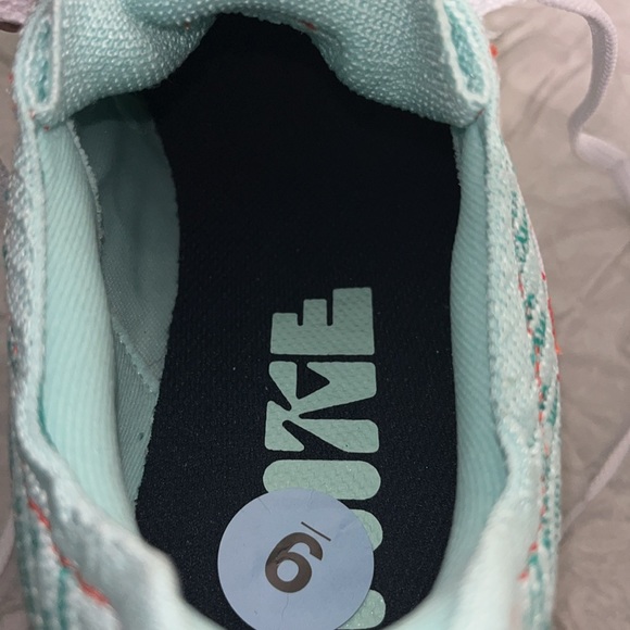 Nike ZOOMX Pegasus Turbo Next Nature FLYKNIT running shoe size 9 NWOT color Jade - Picture 11 of 14